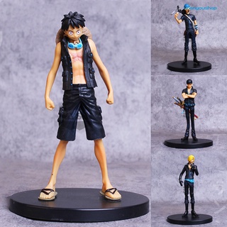 Shenyoushop โมเดลฟิกเกอร์พีวีซีจําลองรูปการ์ตูนอนิเมะ One Piece สําหรับเดสก์ท็อป