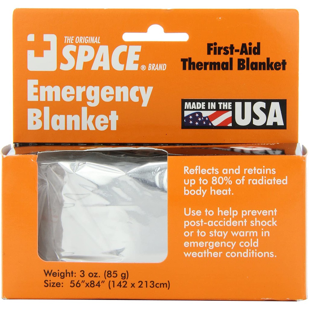Grabber Outdoors ผ้าห่มฉุกเฉินกันหนาว The Original Space Brand Emergency Survival Blanket ช่วยชีวิต