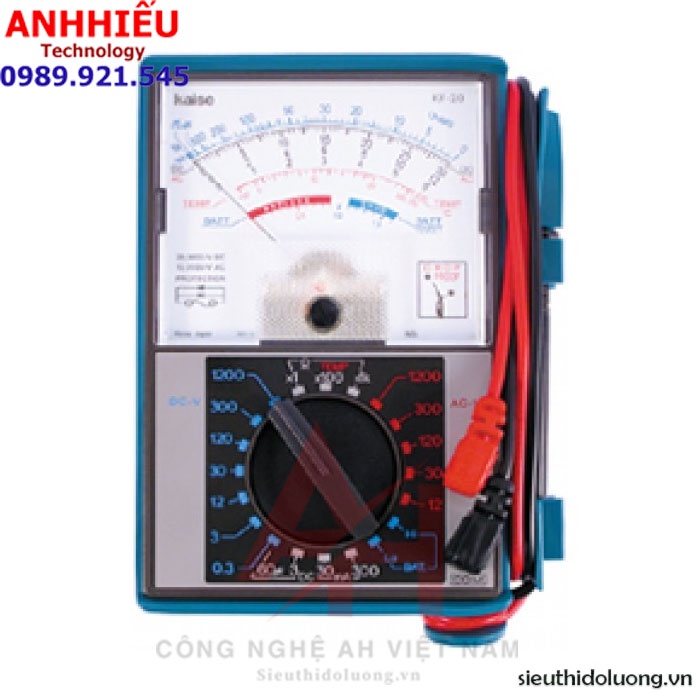KAISE KF - 20 Kaise KF 20 มัลติมิเตอร์แบบอนาล็อก