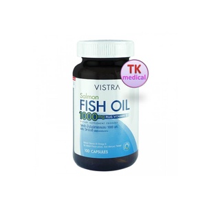 VISTRA SALMON FISH OIL  น้ำมันปลา ลดไขมัน