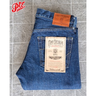 กางเกงยีนส์ ONI DENIM ONI-540-6USED  15oz STYLISH TAPERED ONEWASH