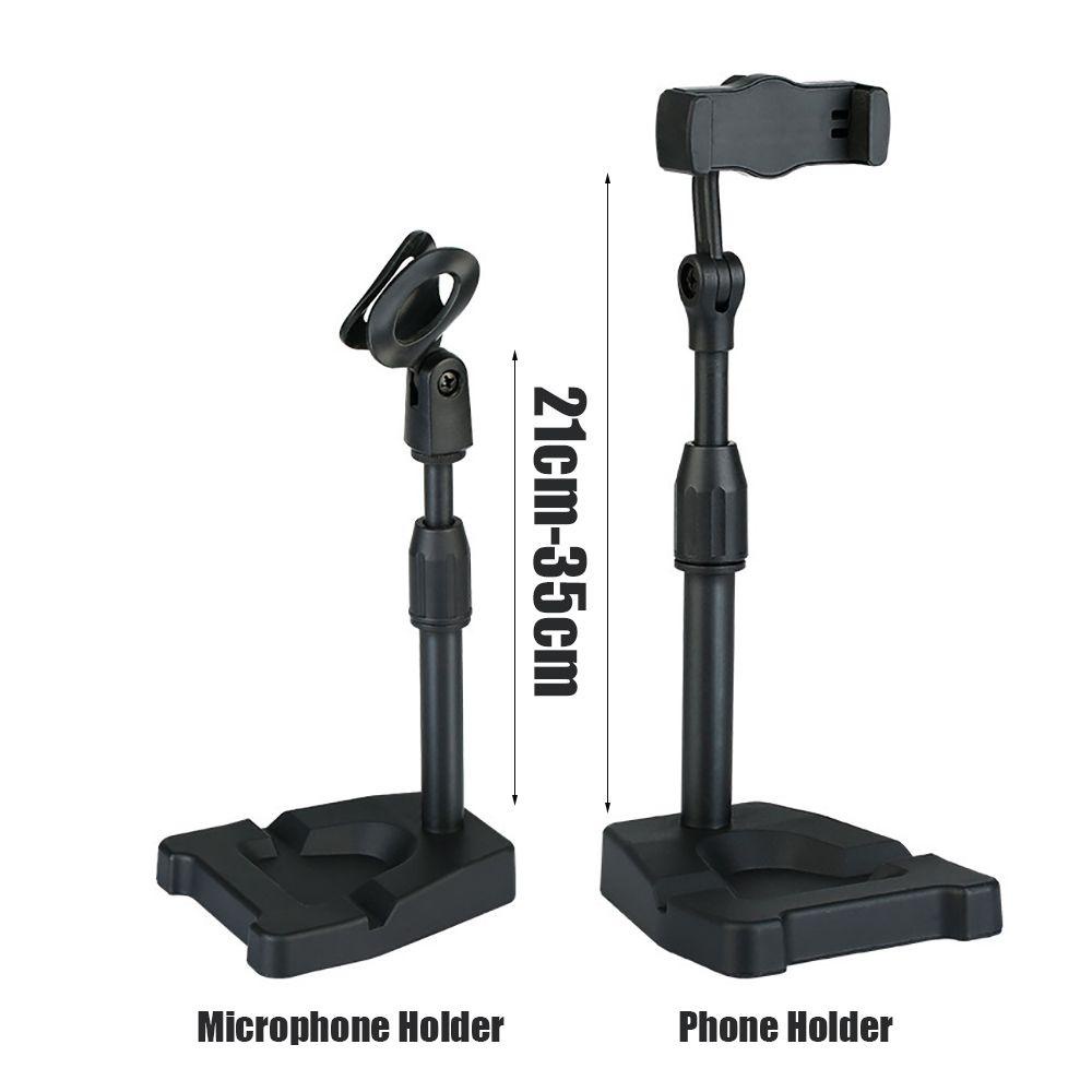 PEONY Live Support Microphone Holder Telescopic Desktop Phone Holder