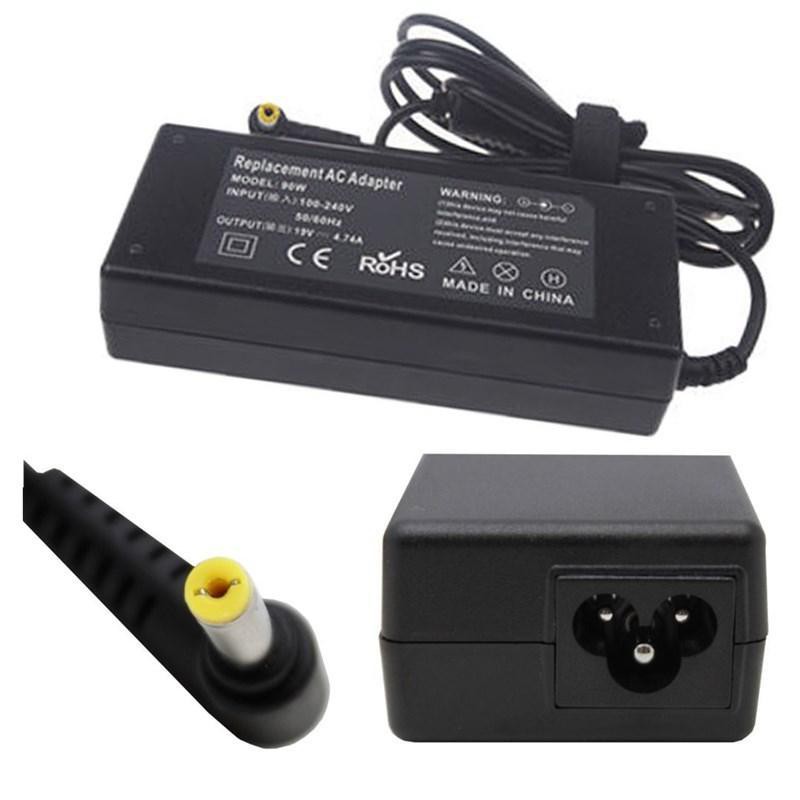 Acer สายชาร์จโน๊ตบุ๊ค Acer อะแดปเตอร์เอเซอร 19V / 4.74A 90W ขนาดแจ็ค 5.5 x 1.7mm
