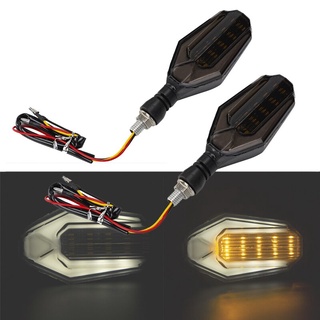 [IN Stock Store] ไฟเลี้ยว LED กระพริบ สําหรับรถจักรยานยนต์ Honda BMW 1 คู่