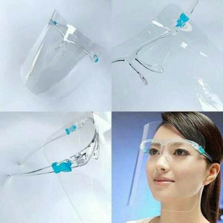 แหล่งขายและราคาSale Face shield（เฉพาะหน้ากากแผ่นใส20แผ่น ไม่มีขาแว่น）หน้ากากคลุมหน้า ช่วยป้องกันละอองฝอย หน้ากากใส หน้ากากกันน้ำลายอาจถูกใจคุณ