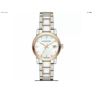 นาฬิกา BURBERRY WOMENS BU9214 QUARTZ THE CITY DIAMOND พร้อมกล่อง (ใหม่)