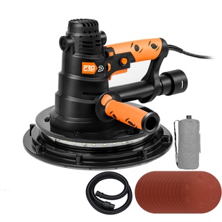 230v Drywall Sander 800W เครื่องขัดผนัง เจียร ไฟ Led แบบพกพา 215 มม. แผ่นทราย โดย PROSTORMER