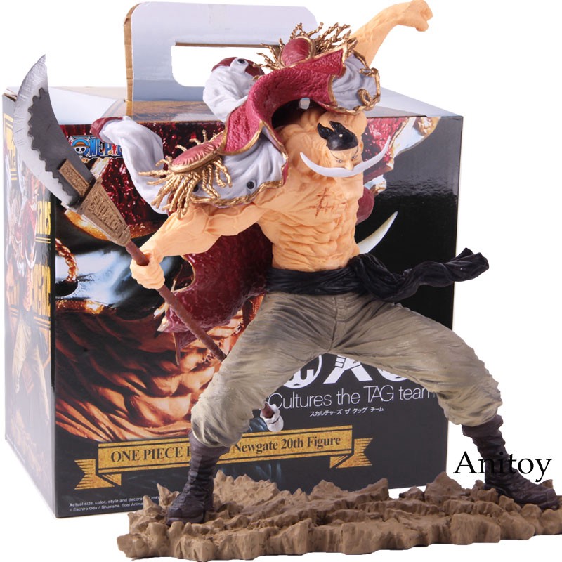 Pop One Piece White Beard Edward Newgate Ver Battle Pvc Figure Statue 3d Model One Piece Monomagazine Collectibles