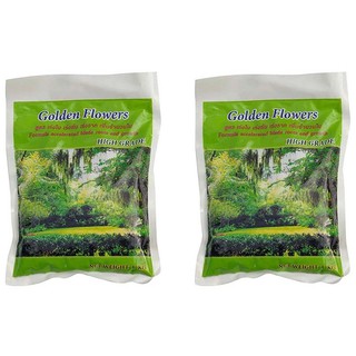 Golden Flower Organic Fertilizer Pellet ชนิดอัดเม็ดสีเขียว