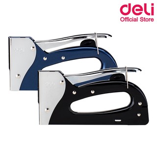 Deli 4600 Tacker เครื่องยิงบอร์ด เครื่องยิงไม้ พร้อมลวดเบอร์ 53/8 แม็ค แม็ก เครื่องยิงลวด เครื่องติดบอร์ด ที่ยิงบอร์ด