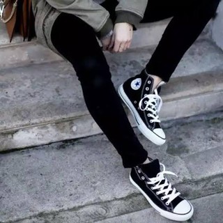 converse หุ้มข้อ ที่เหมาะกับทั้งผู้ชายและผู้หญิง ใส่ได้กับกางเกงยีนส์ กางเกงขาสั้น ได้ทุกสถานการณ์ ลดราคากระหน่ำ