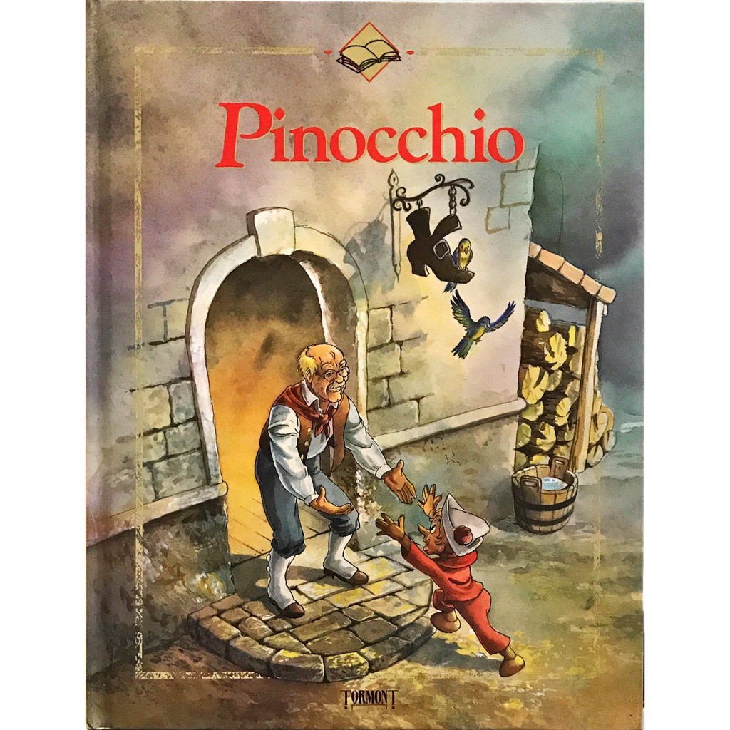 นิทานภาษาอังกฤษ Disney Pinocchio ปกแข็ง