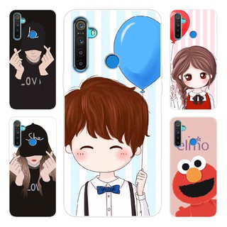 เคสโทรศัพท์มือถือ ซิลิโคน TPU ลายหัวใจ สําหรับ Realme 6i 5i 5s 5 6 6s 6 Pro 5 Pro 3 Pro 3