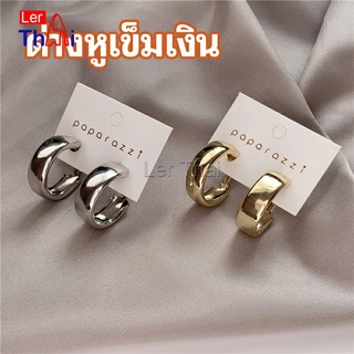 LerThai ต่างหู s925  ตุ้มหู เครื่องประดับ ต่างหูโลหะชุบ silver needle earrings