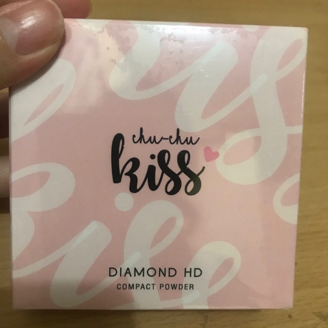 ส่งฟรี Chu chu kiss Diamond HD compact powder #02