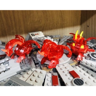 Bakugan Pyrus Translucent Dan Evolution Set