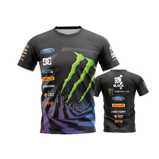 เสื้อยืดพิมพ์ลาย Monster Hoonigan #เสื้อกีฬาพิมพ์ลาย #เสื้อกีฬา #ผ้าแห้งไว #เสื้อมอไซน์ #เสื้อซิ่ง