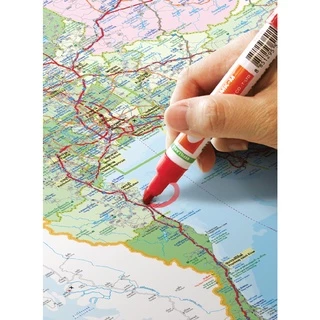 โปสเตอร์แผนที่ประเทศไทยแสดงข้อมูลจังหวัดและระยะทาง Map of Thailand: Provincial and Distance Information
