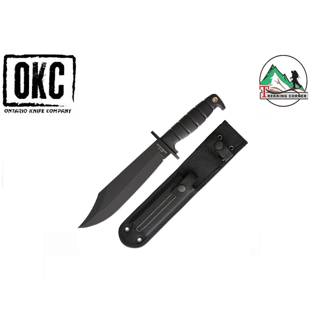 อุปกรณ์ผจญภัย (อุปกรณ์ครัว) Ontario SP-10 Raider Bowie w/Nylon Sheath