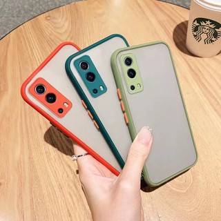 [ส่งจากประเทศไทย] ขอบสีผิวด้าน Case Vivo Y72 (5G) เคสกันกระแทก ขอบนิ่มหลังแข็ง เคสมือถือ สามารถป้องกันกล้อง