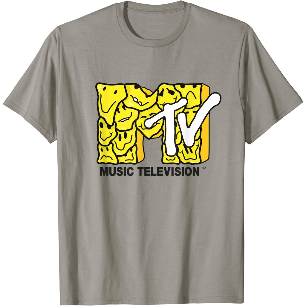 Kaos Baju เสื้อยืด พิมพ์ลายโลโก้ Mademark x MTV - Official MTV สําหรับผู้ชาย และผู้หญิง