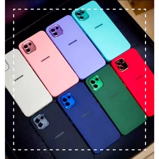 ส่งจากไทย เร็ว1-2วัน เคสโทรศัพท์ Case Samsung S24fe A12 A31 A51 A71 A03s A03 galaxy เคส ซัมซุง กันกระแทก กำมะหยี่สีพื้