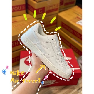 🌀รองเท้า  nike AirForce1 รองเท้าผ้าใบ🌀รองเท้าใส่ได้ทั้งชายหญิง