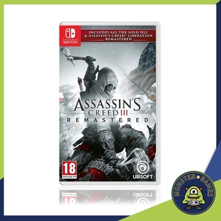 Assassins Creed 3 Remastered Nintendo Switch game (เกมส์ Nintendo Switch)(ตลับเกมส์Switch)(Assassin Creed III Switch)