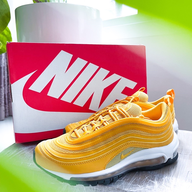 รองเท้า Nike Air Max 97 สีเหลืองมัสตาร์ด (พร้อมส่ง ของแท้100%)