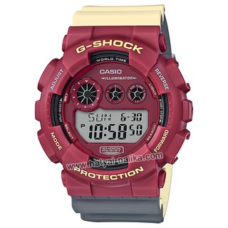 นาฬิกา Casio G-Shock Limited NO-COMPLY series รุ่น GD-120NC-4 "IRON MAN BUSTER" ของแท้ รับประกัน1ปี