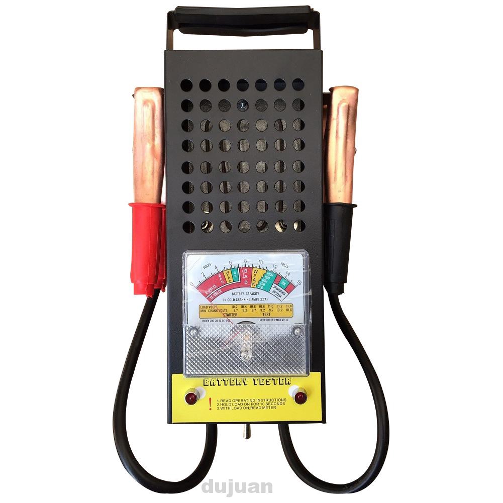 Durable Mechanics Metal Portable Tool 6V 12V 100 Amp Battery Load