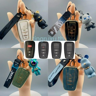 เคสกุญแจรีโมทรถยนต์ สําหรับ TPU กันรอยขีดข่วน สําหรับ Toyota Corolla Altis Corolla Cross Camry CHR RAV Toyota เคส รีโมทรถยนต์ Camry เคส กุญแจ รถยนต์ Cross Toyota เคส กุญแจรถยนต์ Toyota camry เคสกุญแจ key case