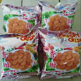 ปลากรอบโรยงา Crispy crisp 4 ห่อ100 บาท