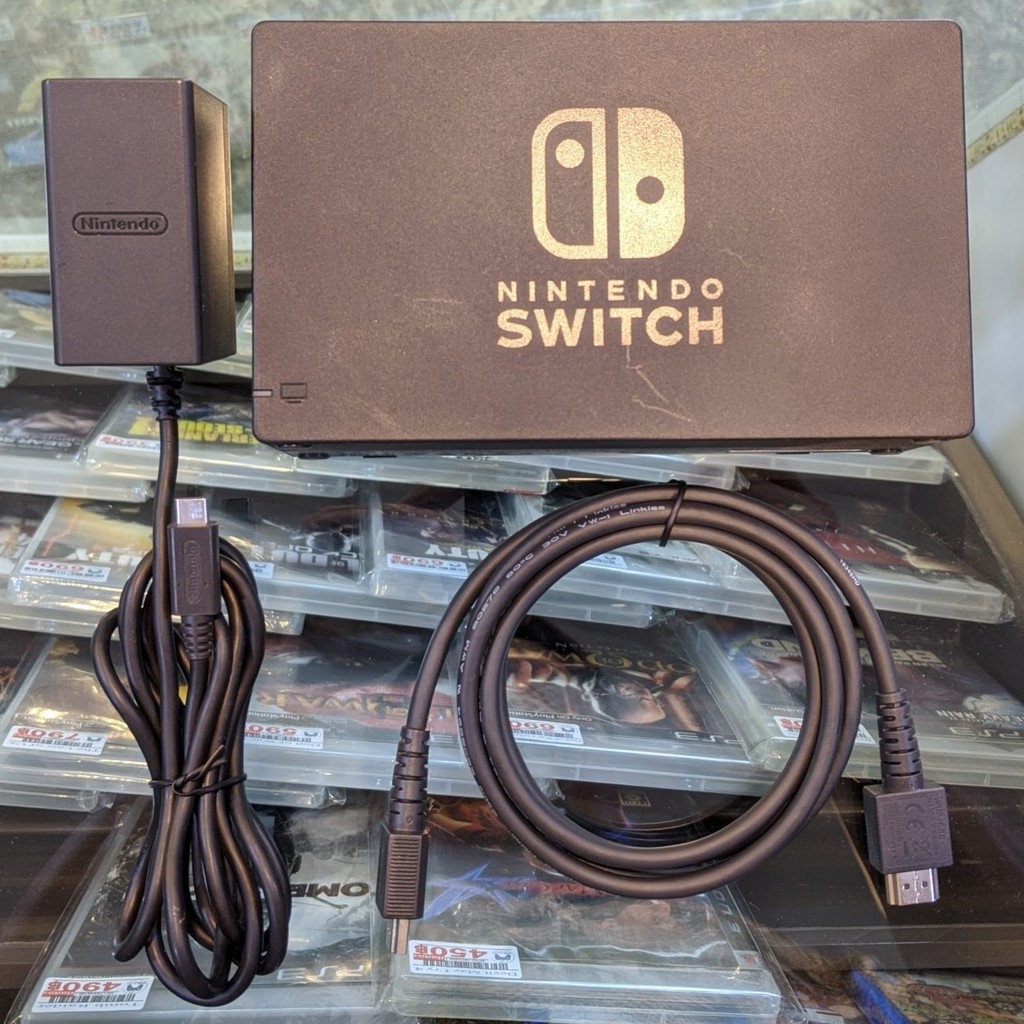 ของแท้ มือ2 Nintendo Switch Dock Set มือสอง ไม่มีกล่อง (NSW Dock + Adapter + HDMI)