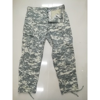 029USARMYกางเกง ทหารUSขนาดL-Rรอบเอว35-39นิ้วลายพรางดิจิตอลTROUSER ARMY COMBATผ้า50/50