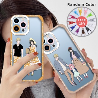 เคสโทรศัพท์มือถือ TPU นิ่ม แบบป้องกัน พิมพ์ลายอนิเมะ Spy×Family สําหรับ iPhone 13 11 12 Pro Max lphone 7 8 Plus SE 2020 X XS
