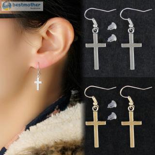 BM❤Retro Cross Pendant Earrings Girls Lady Eardrop Stylish Metal Punk