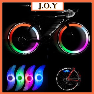 J.o.y ขายส่ง หลอดไฟ LED หลากสี สําหรับติดซี่ล้อรถจักรยาน #069