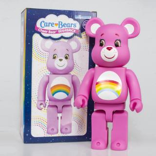 Popular Weather Care Bears Rainbow Rainy Bearbrick Action Figure Collectible