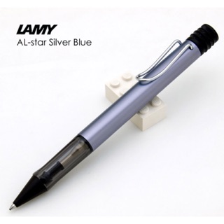 ของแท้ 💯 % Lamy Al-Star Ballpoint Pen Silver Blue 2010 Limited Edition