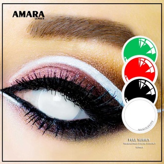 AMARA 1 Pair (2pcs) RAINBOW SERIES Halloween Cosmetic Cosplay Colored Contact Lens for Eyes comfortable eyes