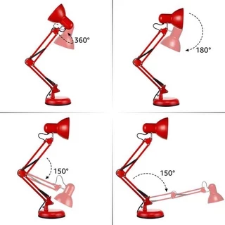 Table lamp - โคมไฟ โคมไฟตั้งโต๊ะ อ่านหนังสือ แบบตั้งพื้นพับเก็บได้ ใช้กับหลอดไฟขั้ว E27 มีให้เลือก3สี