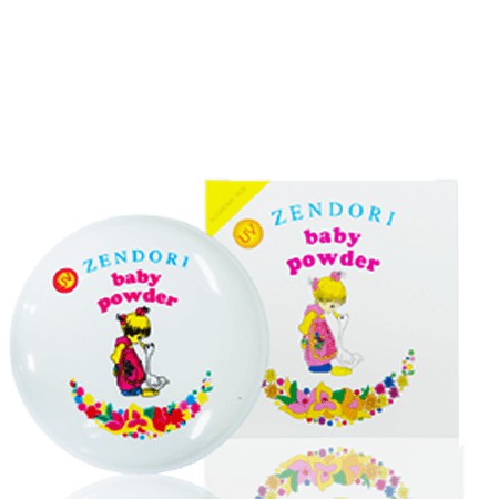 แป้ง zendori baby powder
