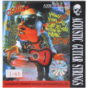 Alice Guitar String E-1st String สําหรับกีตาร์