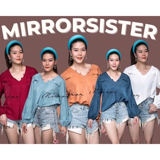 MiRRoR SiSTER เสื้อเรียบสวย เสื้อทำงาน เสื้อไปงาน