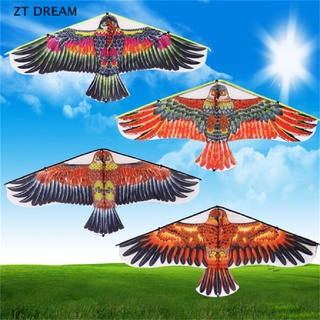 ZTD 1PC Flat Eagle Bird Kite Children Flying Bird Kites Outdoor Garden Toys 07