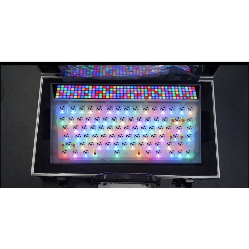 Cyberboard มือ 1,2 Angrymaio Custom keyboard คีบอร์ด LED Cybertruck