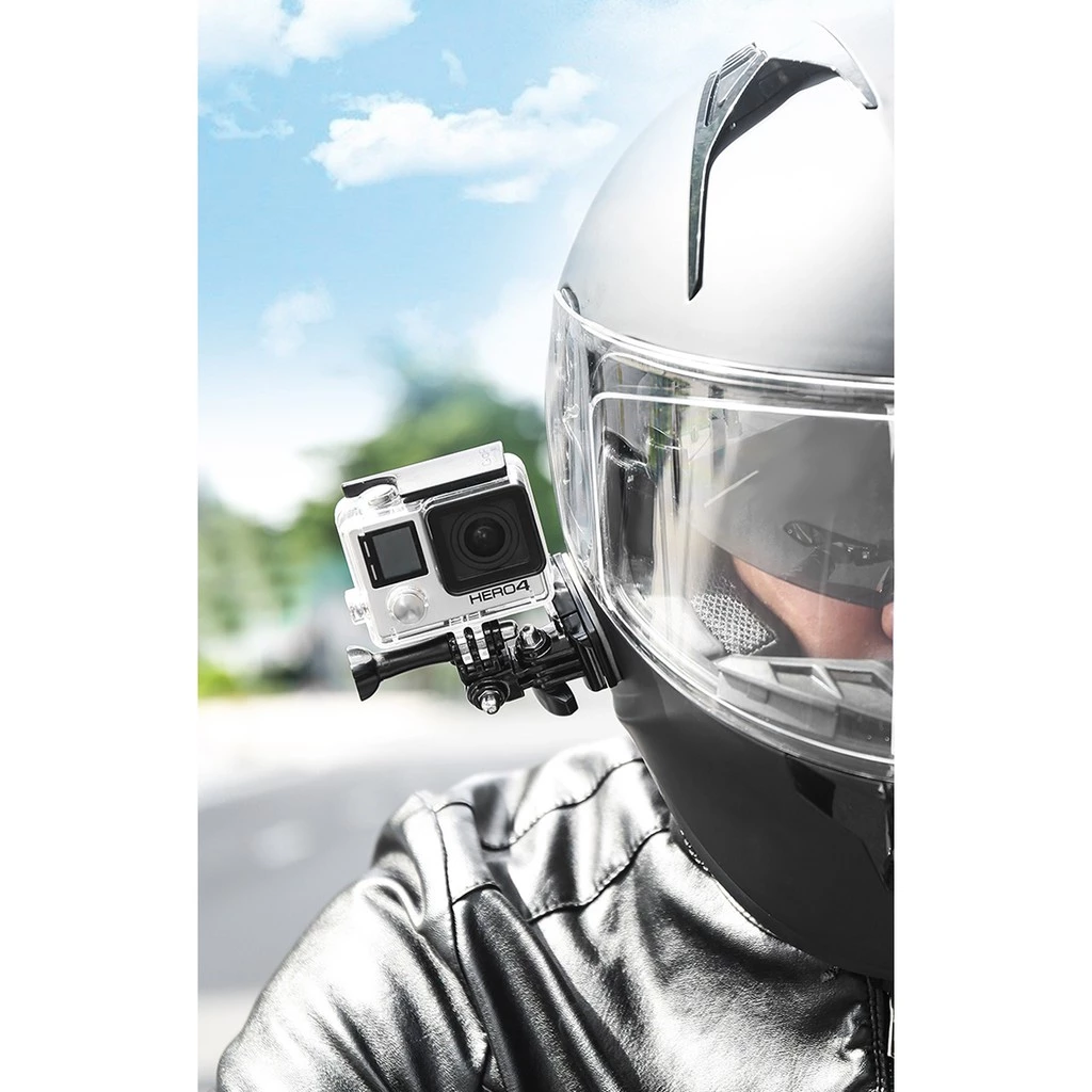 MOTOWOLF MDL3520 - ขายึดกล้อง Action Cam,Gopro สำหรับติดหมวกกันน็อค ติดได้หลายแบบ thumbnail 10