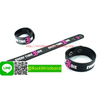 Every Time I Die ขายริสแบนด์  EDE320NB Wristband สายรัดข้อมือวงร็อค