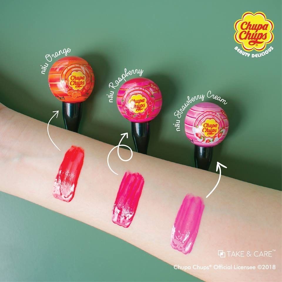 ของแท้/พร้อมส่ง Chupa Chups Candy Mousse Tint Lip & Cheek จูปา จุ๊บส์ แคนดี้ มูส ทิ้นท์ ลิป แอนด์ ชี